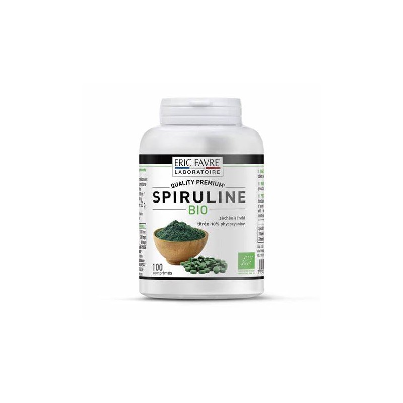 SPIRULINE bio 100 comprimés