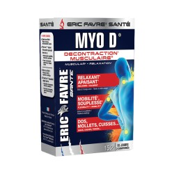 MYO D décontraction musculaire 30comprimés