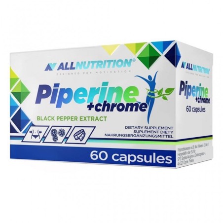 PIPERINE + CHROME 60 gélules