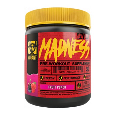 MADNESS-MUTANT pré-workout